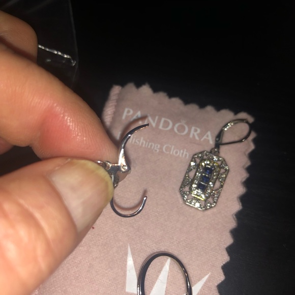 Edwardian Style Cocktail Ring and Earrings - Picture 5 of 9